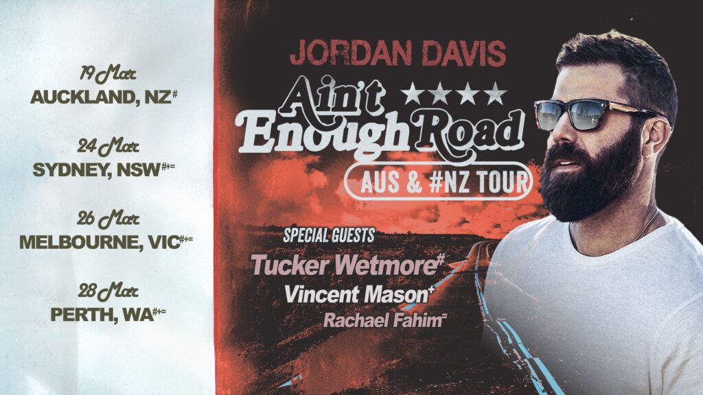 Jordan Davis tour banner